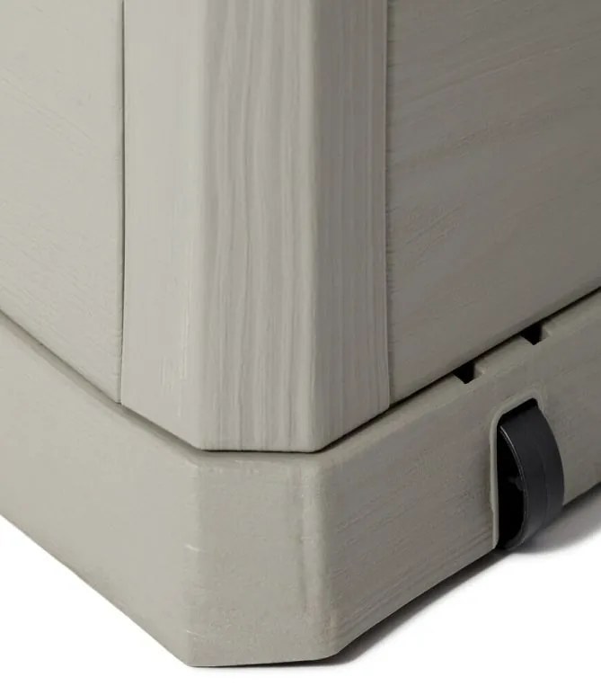 WOODYS záhradný plastový úložný box 280 L, svetlo šedá