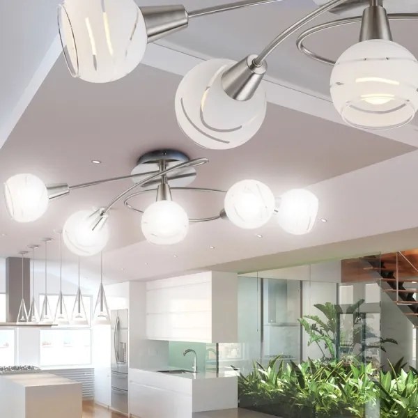 Globo 54341-5O - Stropné svietidlo 5xE14/40W