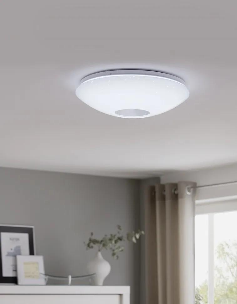EGLO LED stropné osvetlenie VOLTAGO 2, 30W, teplá-studená biela, 58cm, okrúhle