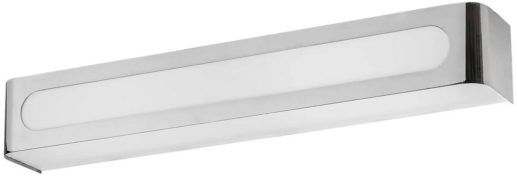 RABALUX Nástenné kúpeľňové LED osvetlenie nad zrkadlo JAKUB, 12W, denná biela, chrómované, IP44