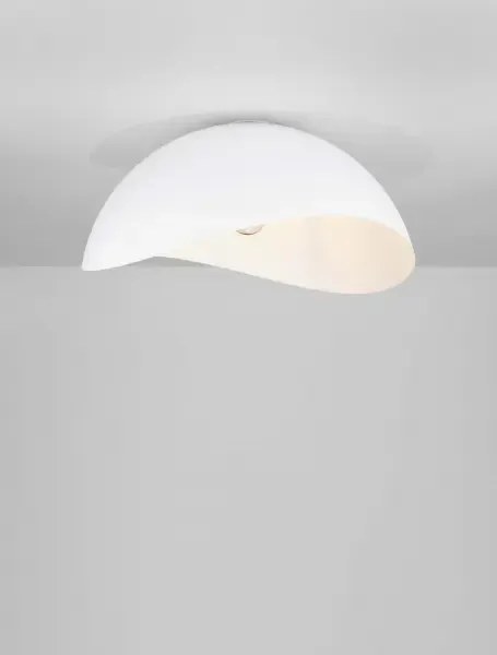 LED biele dizajnové stropné svietidlo Opsi 50
