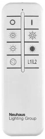 Leuchten Direkt 14712-55-LED Stmievateľný prisadený luster ASMIN LED/42W/230V +DO