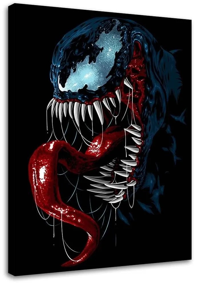Gario Obraz na plátne Komiksová postava Venom od Marvelu - Alberto Perez Rozmery: 80 x 120 cm