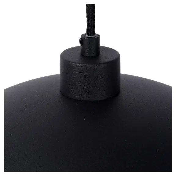 Lucide 45496/01/30 - Luster na lanku SIEMON 1xE27/40W/230V čierna