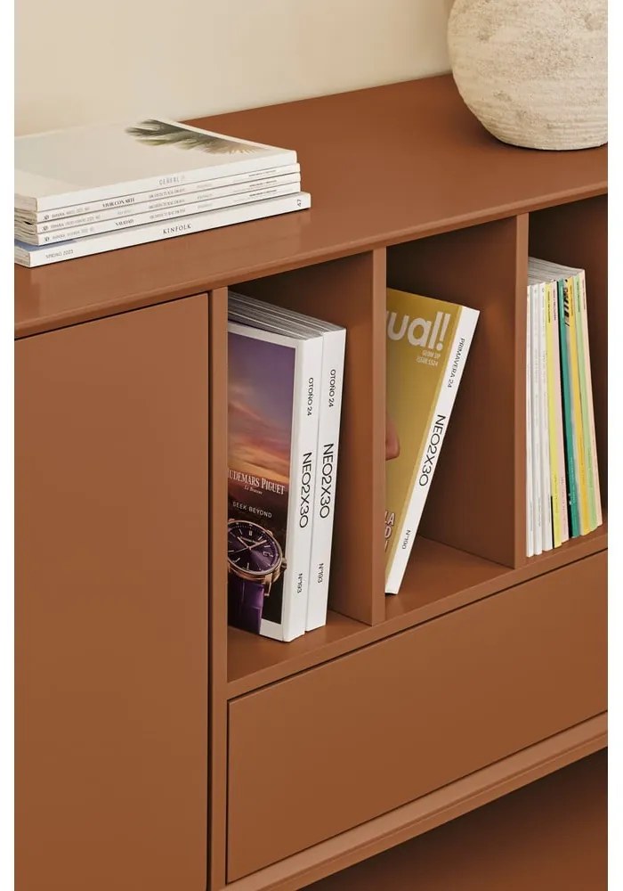 Komoda v tehlovej farbe 220x98x45 cm Platt – Teulat