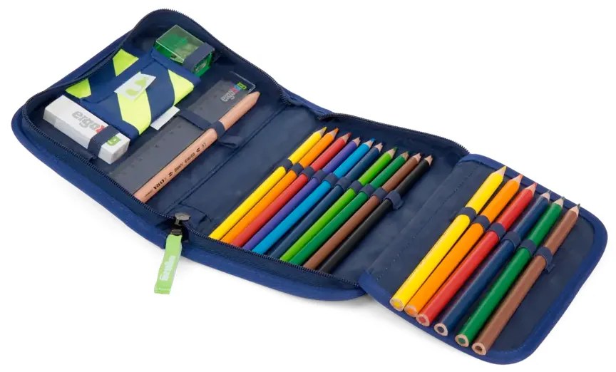 Školský peračník Ergobag - Fluo drak 2024