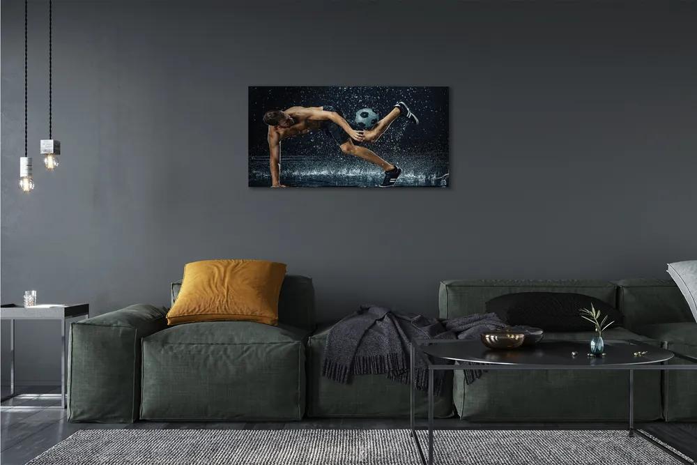 Obraz canvas Lopta Rain Man 100x50 cm