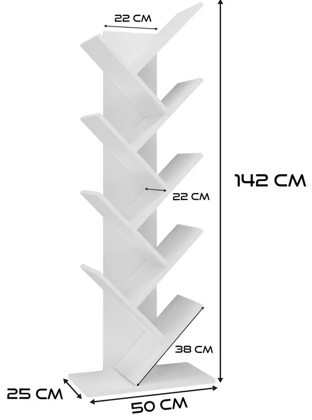Regál Figurones 1 (biela). Akcia -21%. Vlastná spoľahlivá doprava až k Vám domov. 1132669