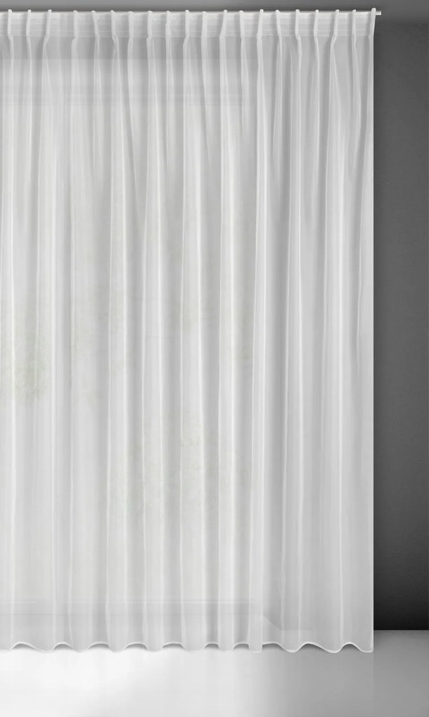 ZÁCLONA NA PÁSKE SIMONE 400X300 CM BIELA