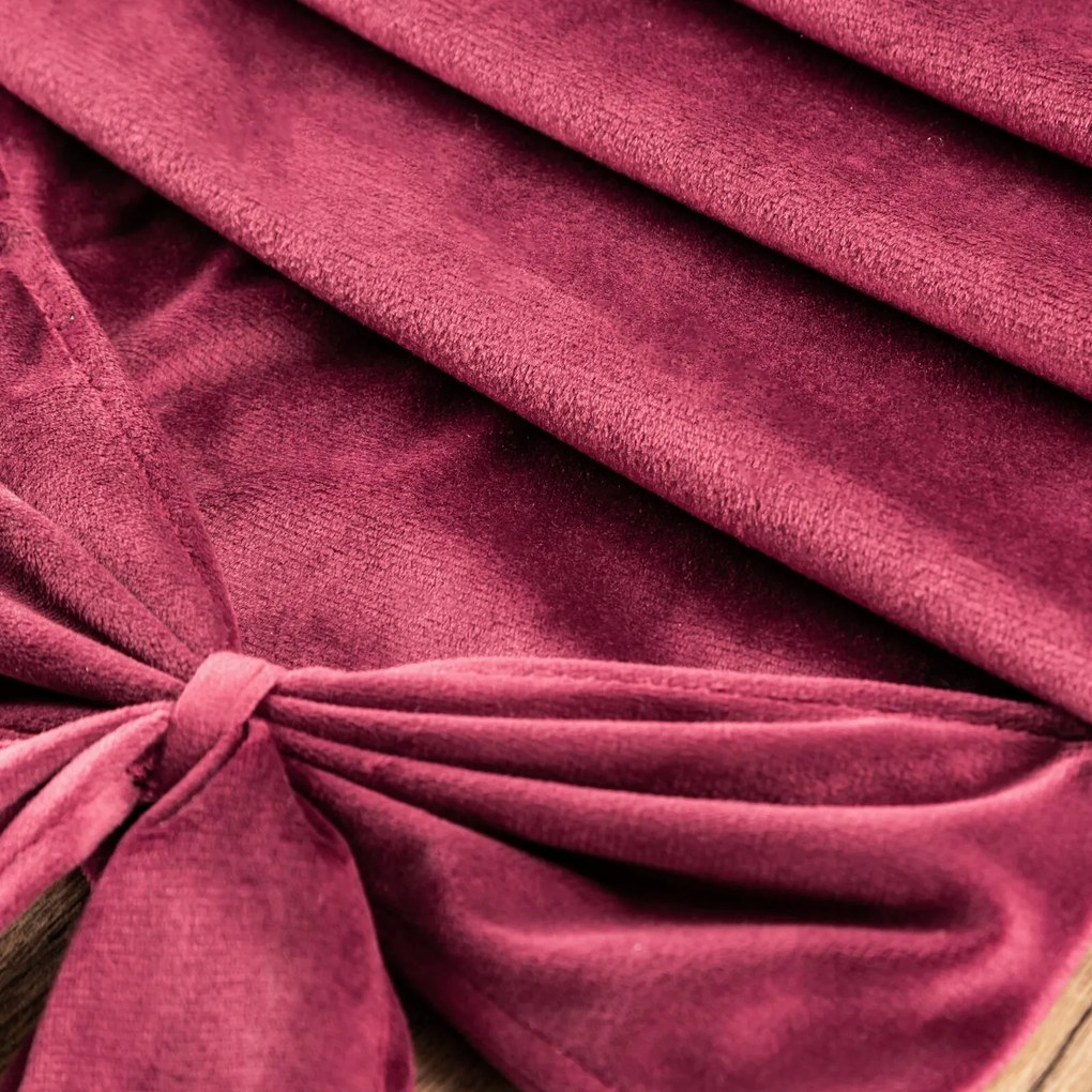 VIANOČNÝ BEHÚŇ NA STÔL RIBBON 32X240 CM BORDOVÁ