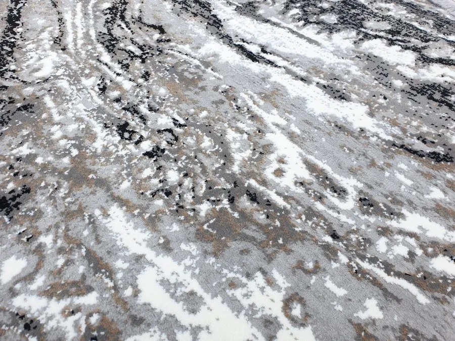 DC Koberec Exclusive 100 sivá čierna Rozmer: 120×170 cm