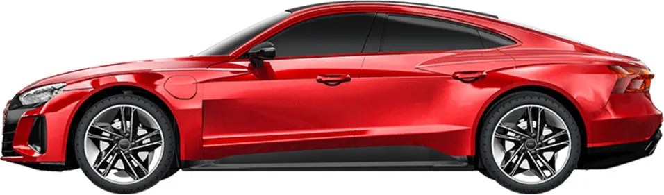 Double E Audi RS E-tron GT RC auto na diaľkové ovládanie červené 1:14