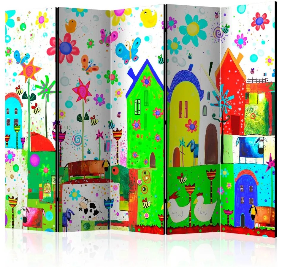 Artgeist Paraván - Happy farm [Room Dividers]