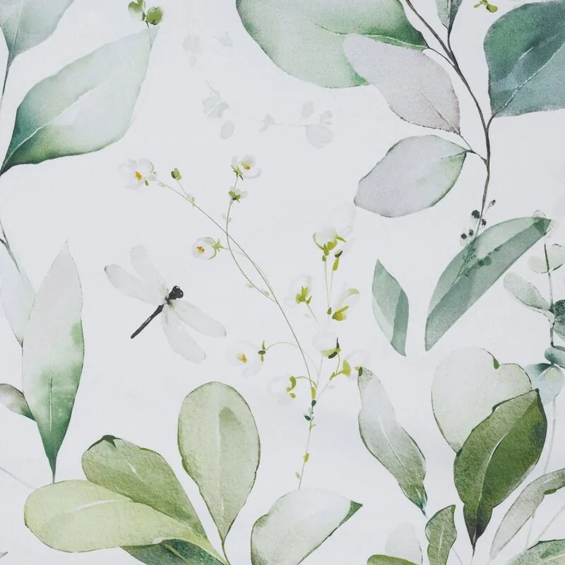 Dekorstudio Posteľné obliečky VERANO10 s rastlinným motívom Rozmer posteľných obliečok: Šírka x Dĺžka: 140x200cm + 1ks 70x80 cm