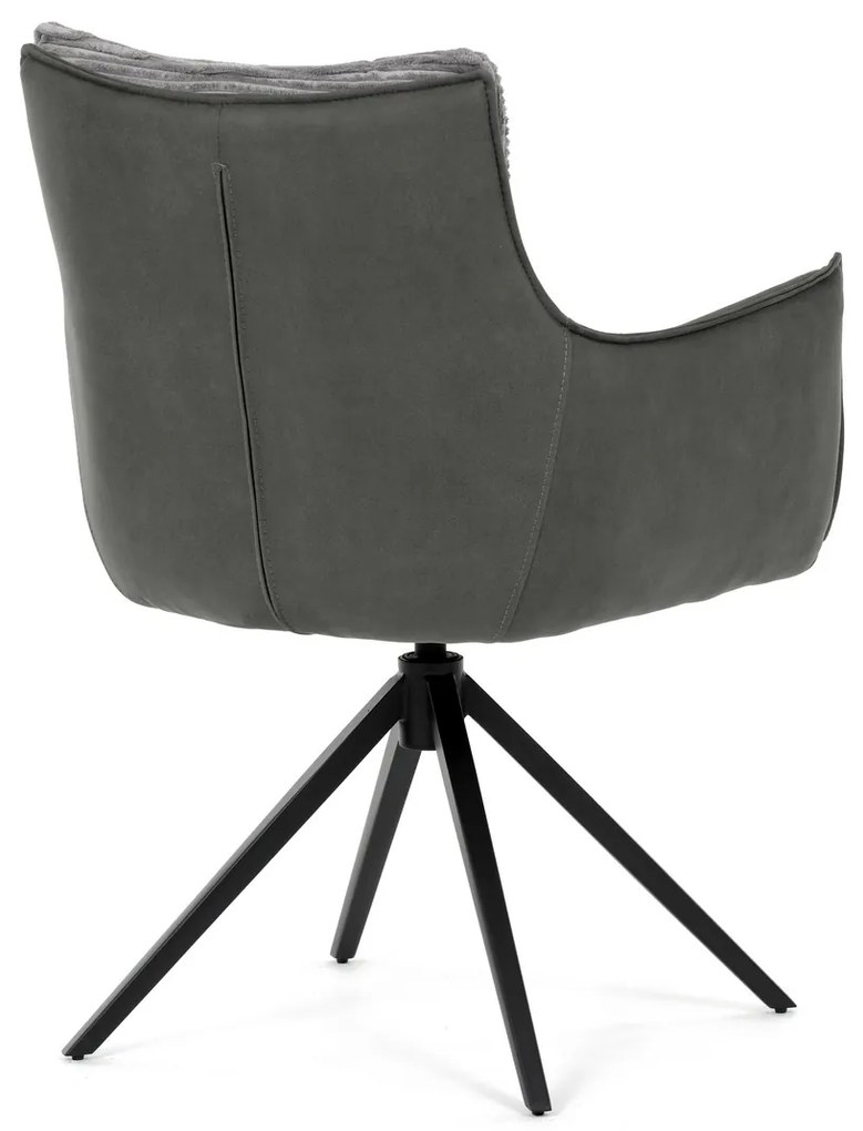 Sada jedálenských stoličiek s vratným mechanizmomDCH-D1345 GREY2, 2 ks