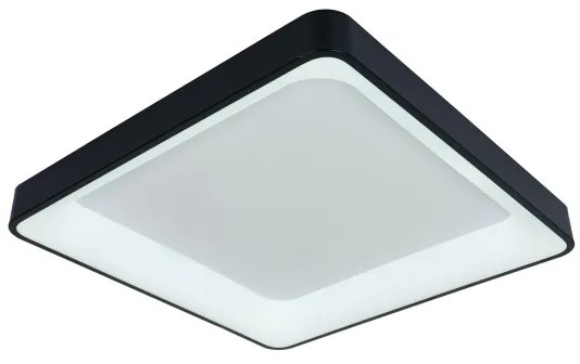 Brilagi - stmievateľné LED stropné svietidlo FALCON II LED/125W/230V 60x60 cm čierne s diaľkovým ovládaním