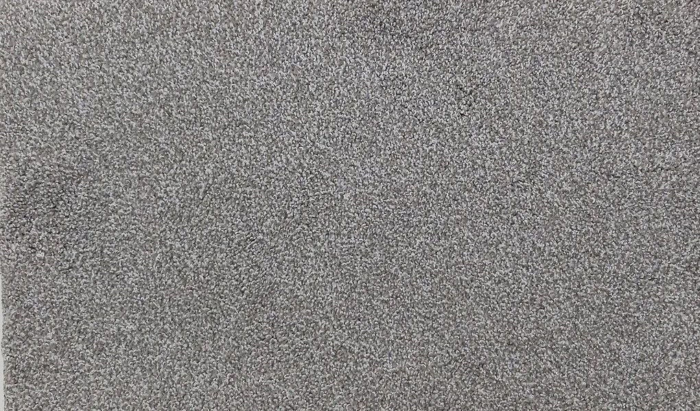 Tapibel, Koberec metráž Supersoft 840 sv. šedý, na mieru, šíře 4m, šedá, ab (mriežka), chodba / predsieň