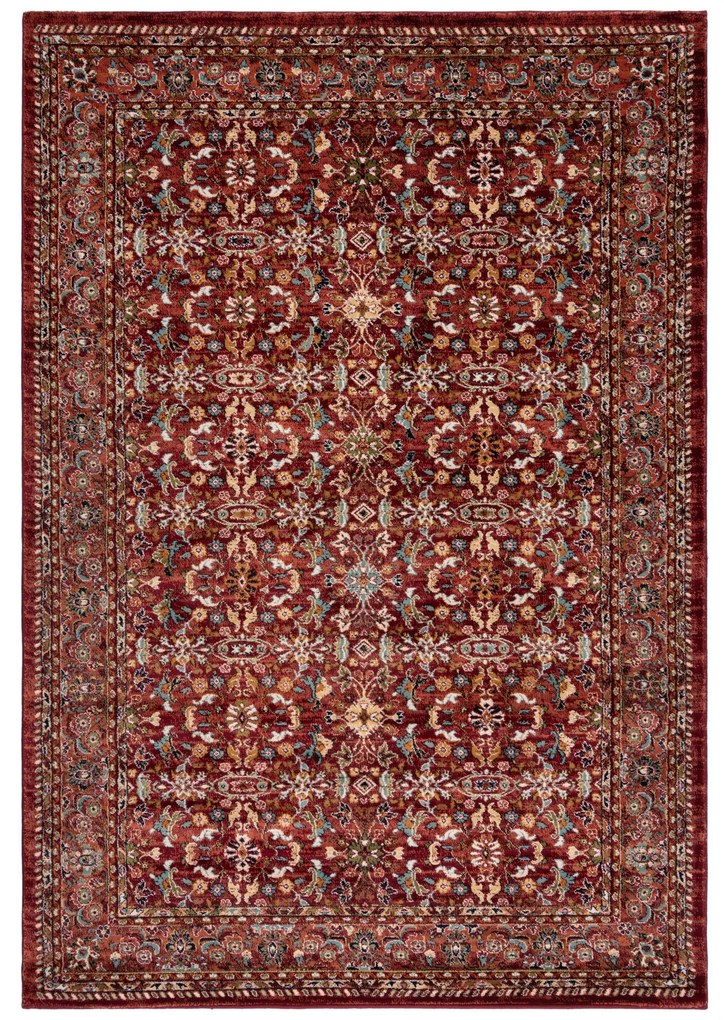 Kusový koberec Sincerity Royale Sandford Red, 80x150, červená, obývacia izba, Flair Rugs