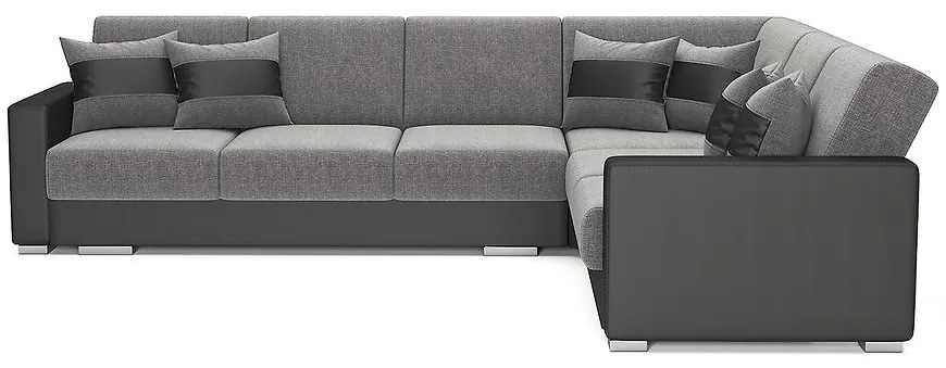 Rohová sedacia súprava Nero s eko kozou  mat 587+mati 11