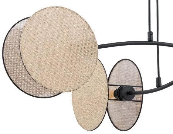 Luster na lanku MOTIF 4xE14/10W/230V béžová