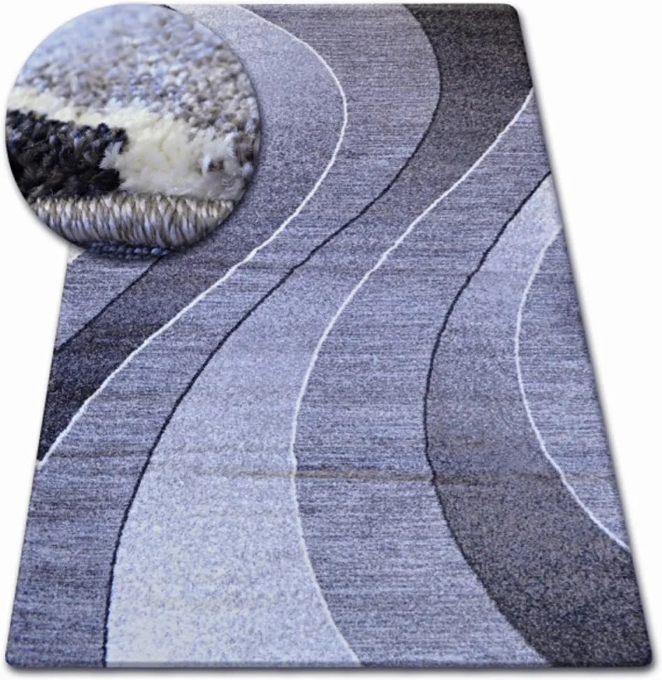 Kusový koberec Libis sivý, Velikosti 280x370cm