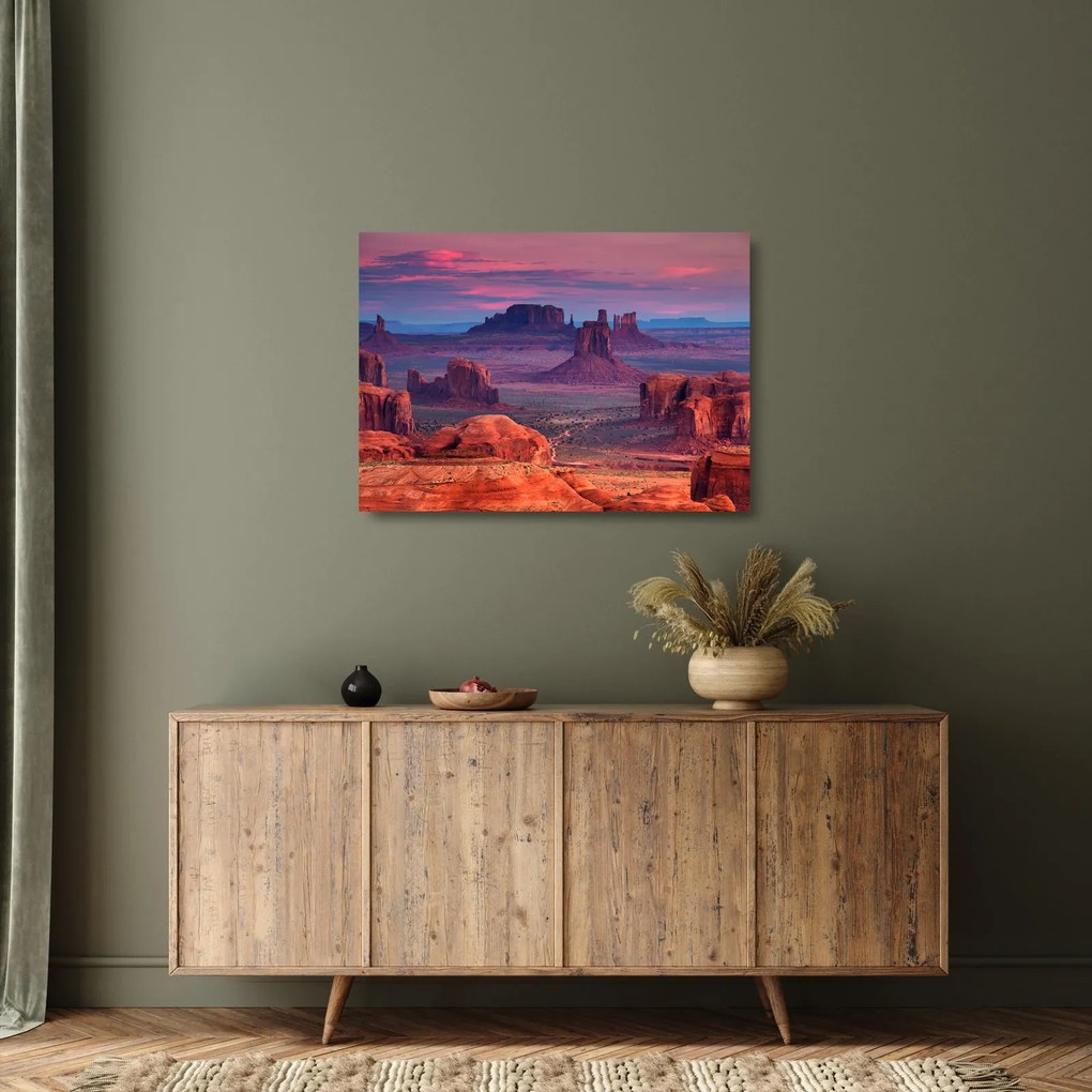 Sklenený obraz - Hunts Mesa (70x50 cm)