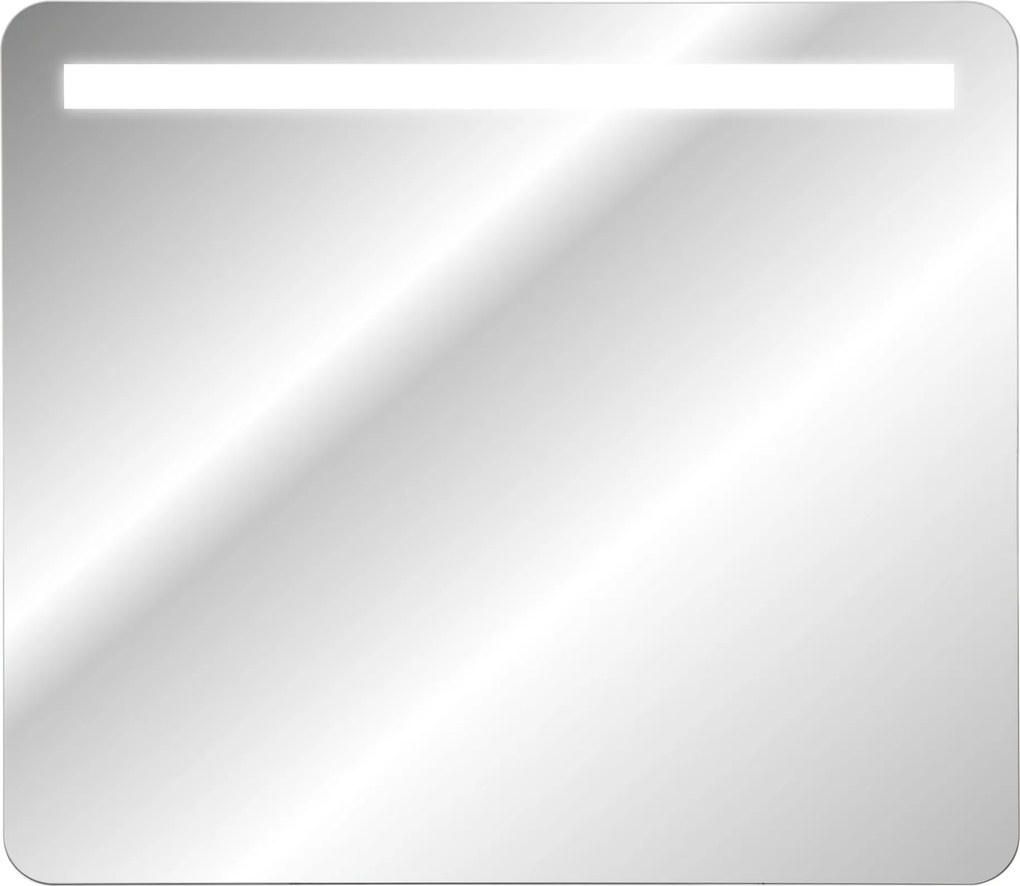 Comad Závesné zrkadlo s LED osvetlením Bianca LED 80x70 cm