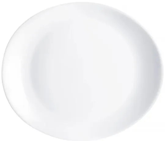 LUMINARC Plytký tanier Steak White 30 x 26 cm