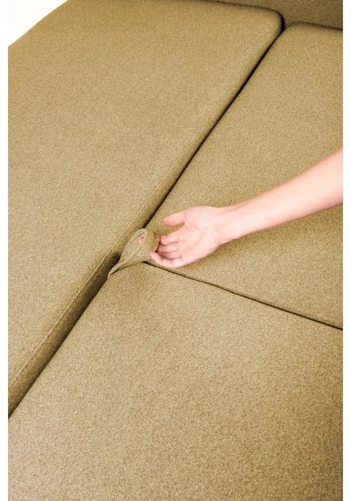 Žltá rozkladacia pohovka Bonami Selection Pop