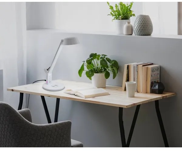 Eglo 99831 - LED Stmievateľná dotyková stolná lampa BANDERALO LED/4,8W/230V biela