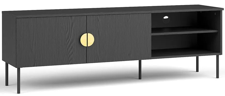 TV Stolík Mond 2D 08-B čierna