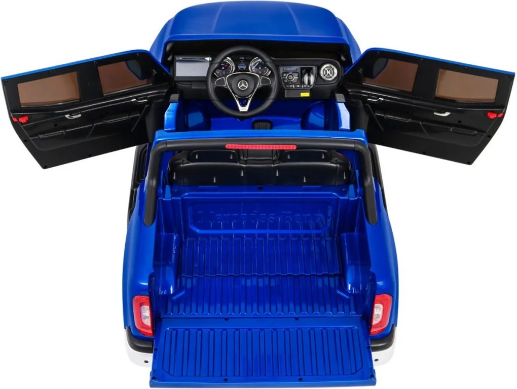 Ramiz Mercedes Benz Trieda X Detská farba Modrý pickup 4x4