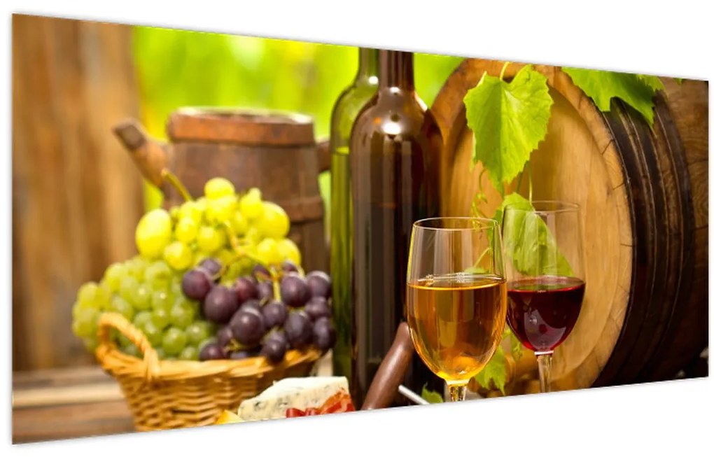 Obraz - Vína (120x50 cm)