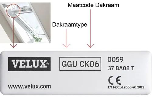 VELUX Zatemňovacia roleta DKL CK04 4661SWL, manuálne ovládanie