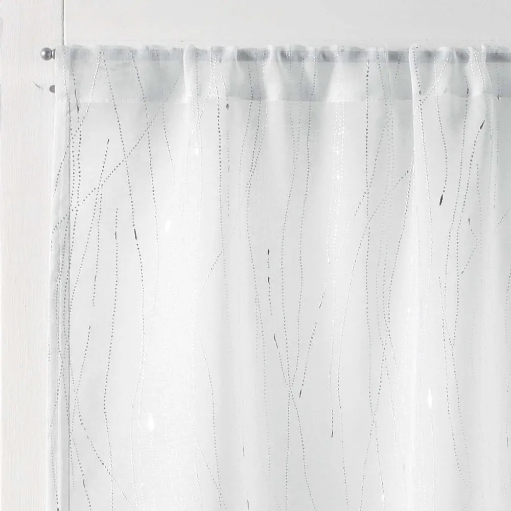 Biele voálové záclony v súprave 2 ks 70x200 cm Filiane – douceur d'intérieur