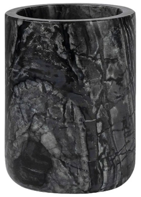 Čierny mramorový téglik na zubné kefky Marble – Mette Ditmer Denmark