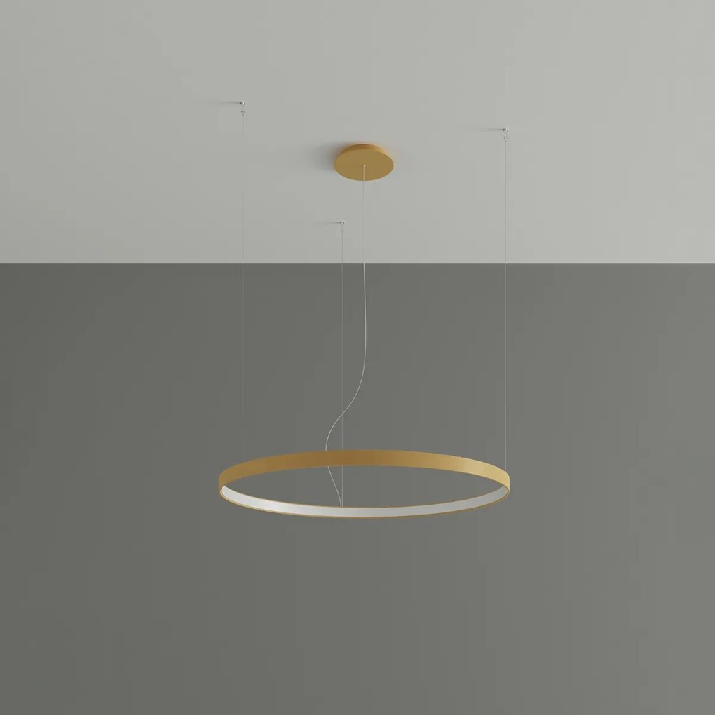 Závesné LED svietidlo Rio 55, 1x LED 30w, 3000k, g