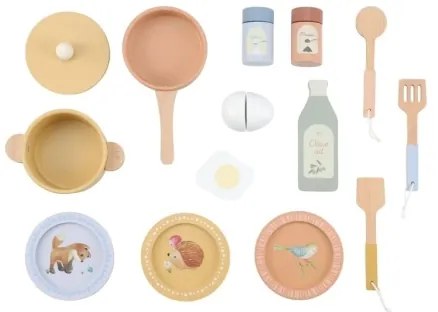 Little Dutch - Drevená kuchynka s príslušenstvom Mint