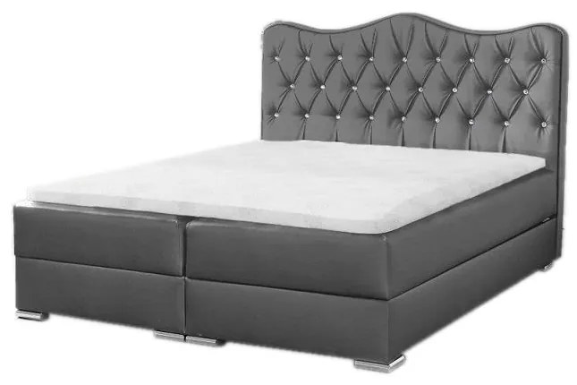 Čalúnená posteľ SULTAN + topper, 120x200, madryt 190