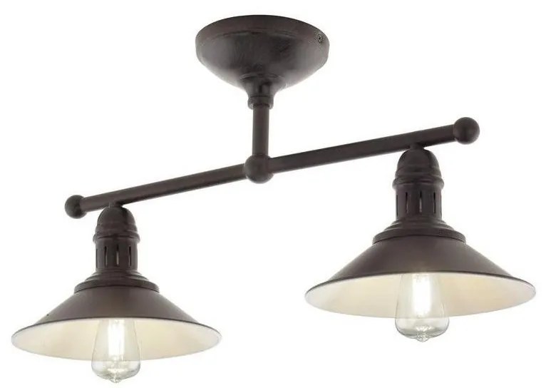 Eglo 49824 - Luster na tyči STOCKBURY 2xE27/60W
