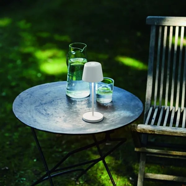 Ideal Lux - LED stmievateľná dotyková stolná lampa CUTE LED/2,5W/3,7V IP65 biela