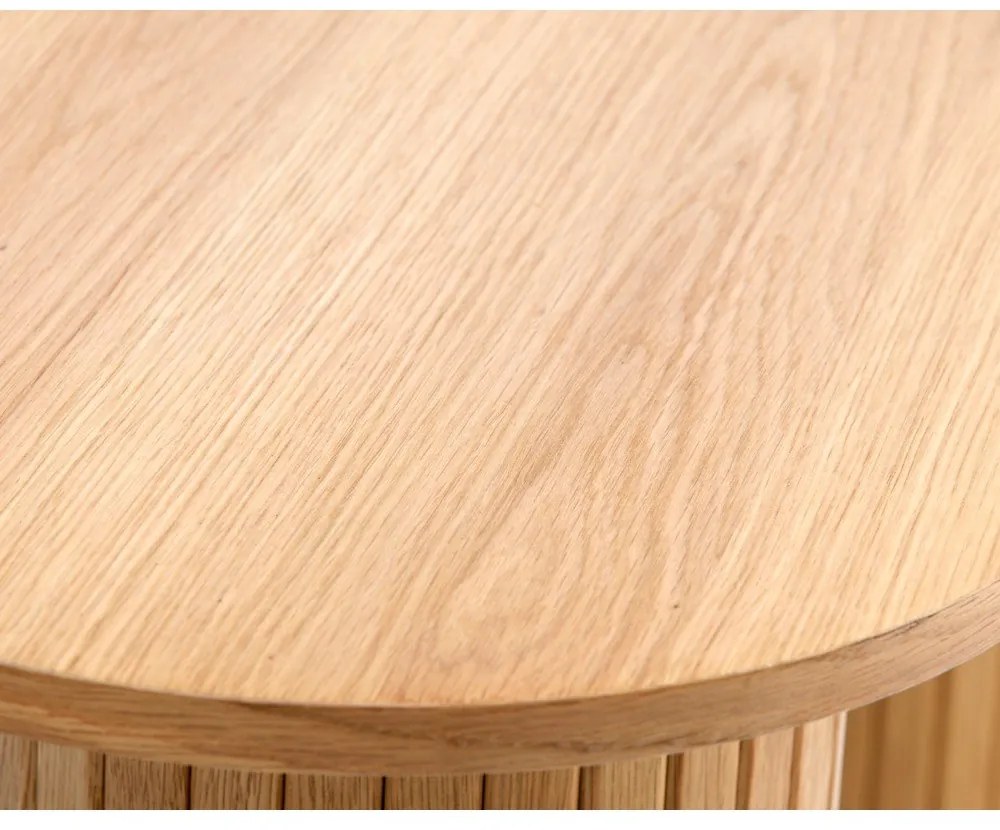 Konzolový stolík v prírodnej farbe 40x130 cm Nola – Unique Furniture