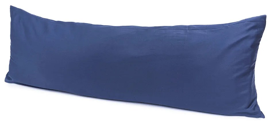 4Home obliečka na Relaxačný vankúš Náhradný manžel satén tmavomodrá, 50 x 150 cm