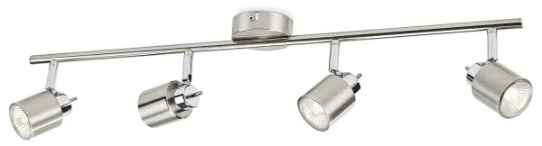 Philips Massive 50314/17/E7 - Bodové svietidlo 4xGU10/35W/230V