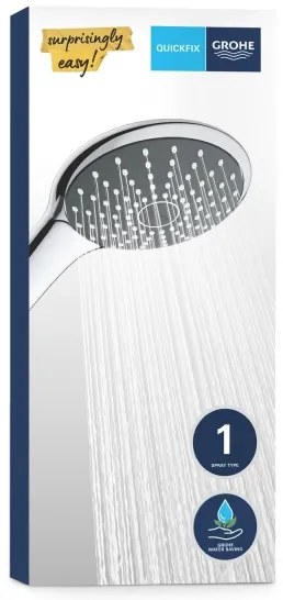 GROHE 27316000 - Ručná sprcha VITALIO JOY 110 mm lesklý chróm