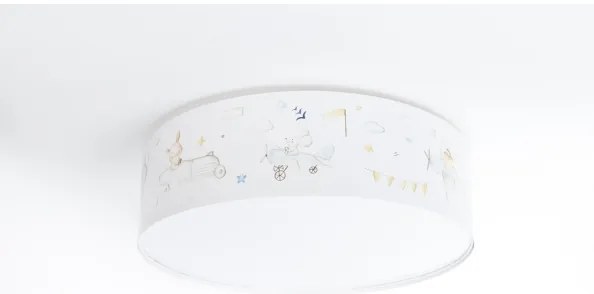 Detské stropné svietidlo SWEET DREAMS 2xE27/60W/230V pr. 40 cm