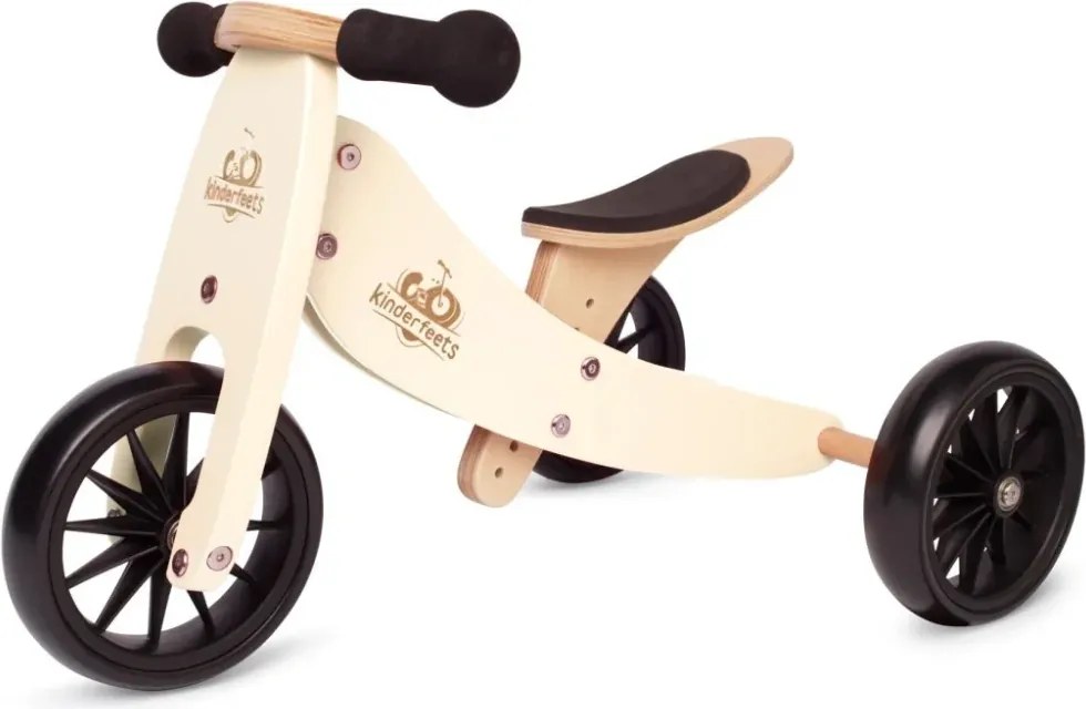 Drevené balančné odrážadlo Tiny Tot 2v1 béžová