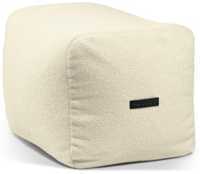 Svetlosivý sedací vak z textílie buklé Plus 70 Lounge – SLOWDOWN