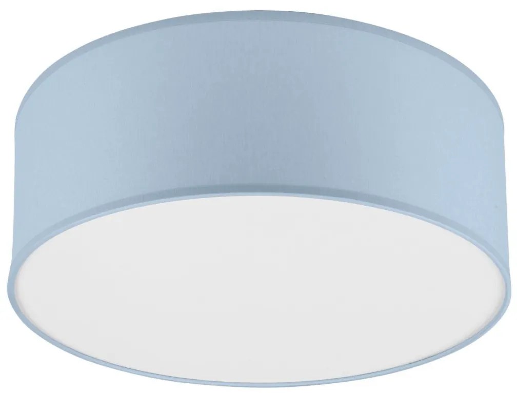 Stropné svietidlo SIRJA PASTEL 1xE27/60W/230V pr. 35 cm modrá