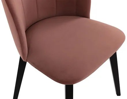 Okrúhly stôl Botiler FI 120 so 4 stoličkami ST100 04, Farby: čierny, Potah: Magic Velvet 2258, Farby nožičiek stola: čierna